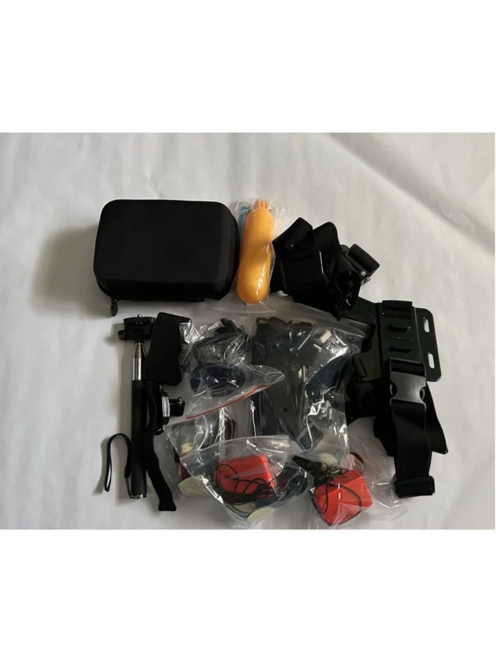 Camera Mounting Kit Includes Black Carrying Case, Floating hand Grip Mount